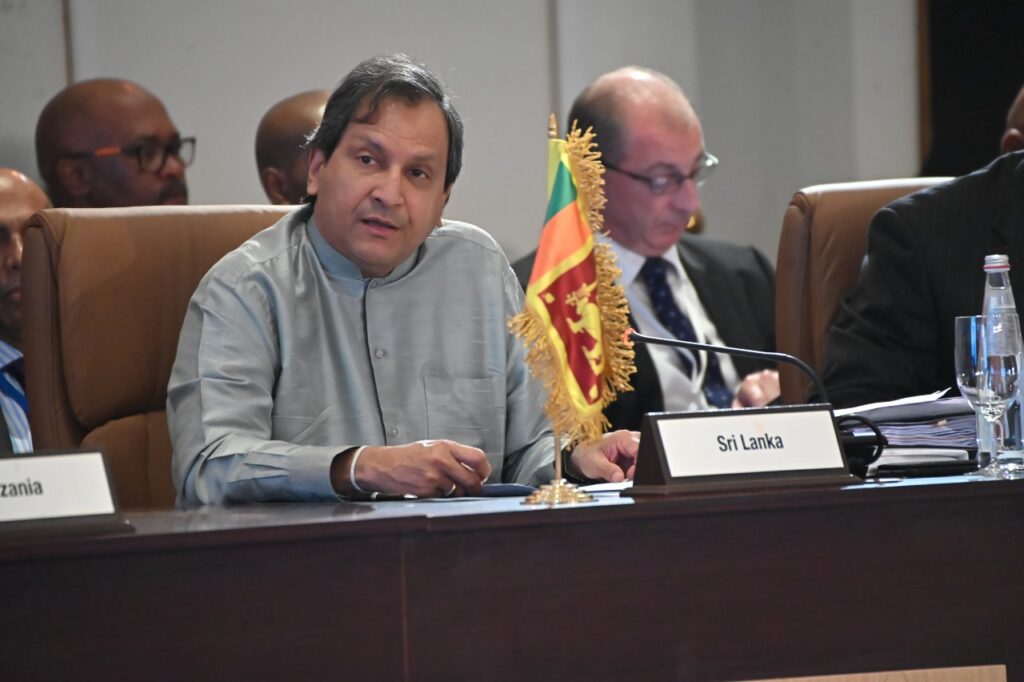 Foreign Secretary Aryasinha calls for Indian Ocean security 